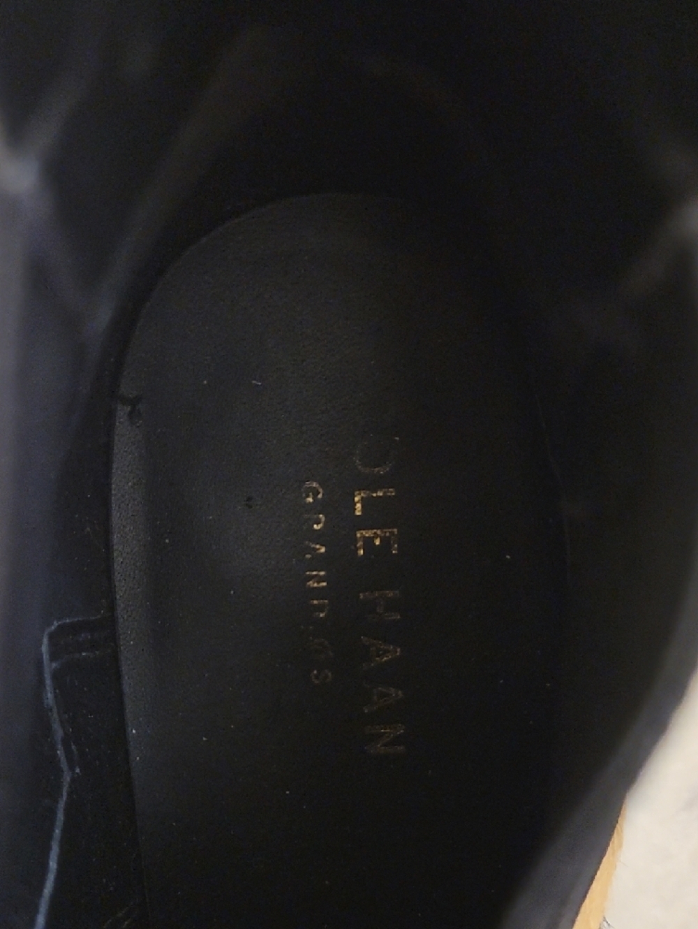 Cole Haan Leopard Print Chelsea Ankle Boots in Tan and Black - Picture 8 of 8